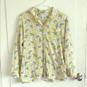 Lemon pajama set